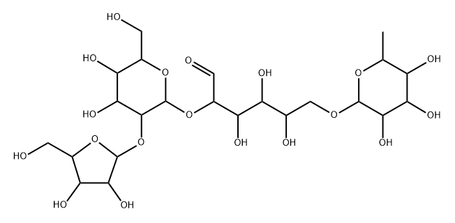 ristotetraose,128142-69-8,结构式