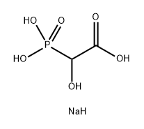 Acetic acid,2-hydroxy-2-phosphono-, sodium salt (1:2) Structure