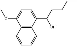 α-Butyl-4-methoxy-1-naphthalenemethanol,1282019-26-4,结构式