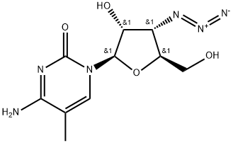 3'-AZIDO-3'-DEOXY-5-METHYLCYTIDINE,1282040-14-5,结构式