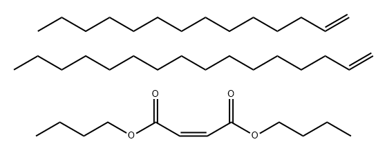 2-Butenedioic acid (2Z)-, dibutyl ester, polymer with 1-hexadecene and 1-tetradecene Structure