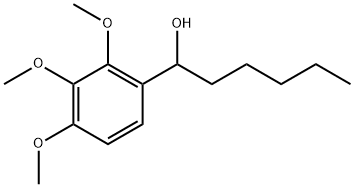 2,3,4-Trimethoxy-α-pentylbenzenemethanol,1283579-88-3,结构式