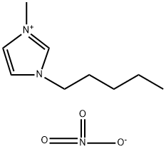 1-戊基-3-甲基咪唑硝酸盐,1284278-10-9,结构式