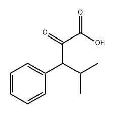 4-甲基-2-氧代-3-苯基戊酸, 128437-30-9, 结构式