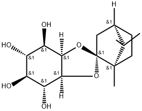 1,2-O-CAMPHANYLIDENE-L-MYO-INOSITOL,128525-54-2,结构式
