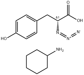D-azidotyrosine CHA salt 结构式
