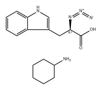 D-azidotryptophan CHA salt 结构式