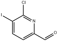 6-chloro-5-iodopicolinaldehyde Structure