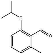 2-isopropoxy-6-methylbenzaldehyde Struktur
