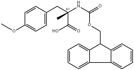 L-Tyrosine, N-[(9H-fluoren-9-ylmethoxy)carbonyl]-O,α-dimethyl- Struktur