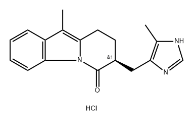 129299-88-3 Pyrido[1,2-a]indol-6(7H)-one, 8,9-dihydro-10-methyl-7-[(5-methyl-1H-imidazol-4-yl)methyl]-, monohydrochloride, (S)-