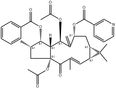 大戟因子L9, 129393-28-8, 结构式