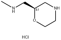 2-Morpholinemethanamine, N-methyl-,dihydrochloride Structure