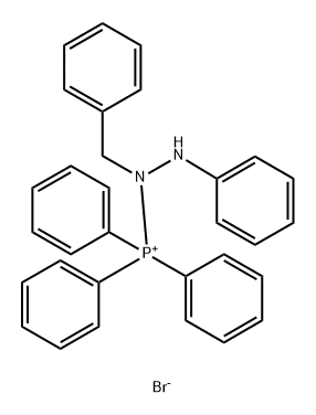 Phosphorus(1+), triphenyl[1-phenyl-2-(phenylmethyl)hydrazinato-N2]-, bromide, (T-4)- (9CI)