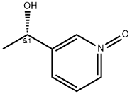 3-Pyridinemethanol,alpha-methyl-,1-oxide,(S)-(9CI) 化学構造式
