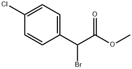 methyl 2-bromo-2-(4-chlorophenyl)acetate 化学構造式