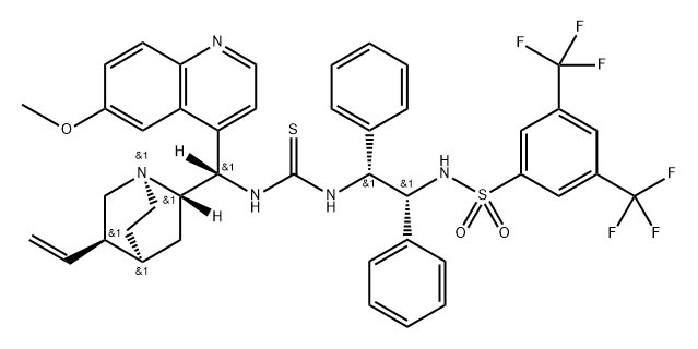 N-[(1R,2R)-2-[[[[(8α,9S)-6'-Methoxycinchonan-9-yl]aMino]thioxoMethyl]aMino]-1,2-diphenylethyl]-3,5-bis(trifluoroMethyl)-BenzenesulfonaMide|