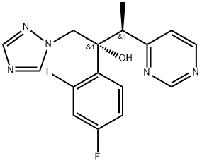 伏立康唑杂质B,129793-36-8,结构式