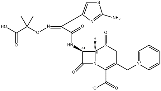 Ceftazidime Oxide Impurity Struktur