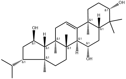 RUBIARBONOL B, 130288-60-7, 结构式