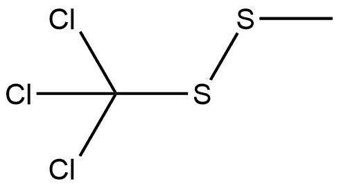 Disulfide, methyl trichloromethyl (6CI,7CI,8CI,9CI) Struktur