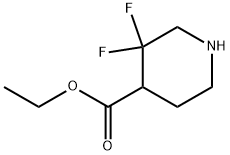 4-Piperidinecarboxylic acid, 3,3-difluoro-,ethyl ester|3,3-二氟哌啶-4-羧酸乙酯