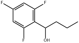 2,4,6-Trifluoro-α-propylbenzenemethanol,1306145-57-2,结构式