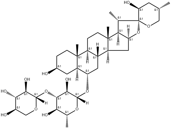 25-Epitorvoside D Struktur
