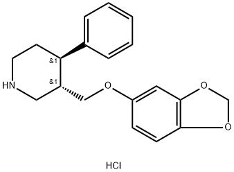 DefluoroParoxetineHydrochloride Struktur