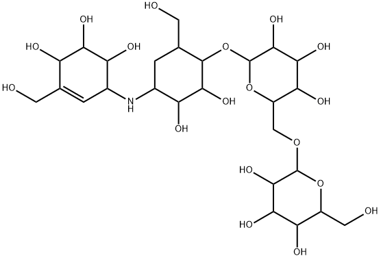 バリダマイシンH 化学構造式
