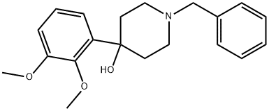 4-(2,3-Dimethoxyphenyl)-1-(phenylmethyl)-4-piperidinol,1308331-14-7,结构式