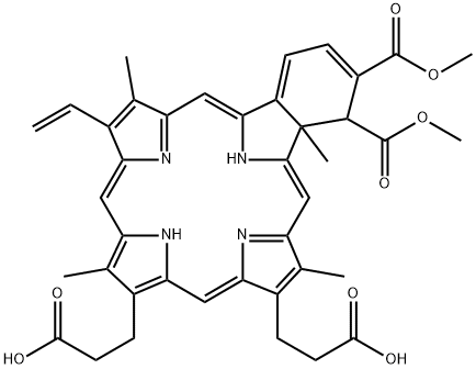 rac-Verteporfin 结构式