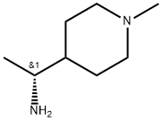 4-Piperidinemethanamine, α,1-dimethyl-, (αR)-|(R)-1-(1-甲基哌啶-4-基)乙-1-胺