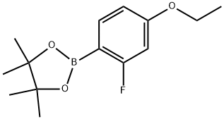 2-(4-Ethoxy-2-fluorophenyl)-4,4,5,5-tetramethyl-1,3,2-dioxaborolane|2-(4-ETHOXY-2-FLUOROPHENYL)-4,4,5,5-TETRAMETHYL-1,3,2-DIO