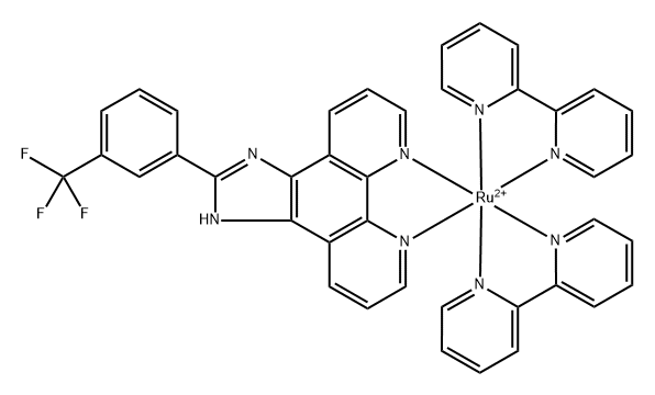 -[bisbipyridyl(2-(3-trifluoroMethylphenyl)iMidazole[4,5f][1,10]phenanthroline)] rutheniM(II) perchlorate|