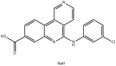 CX-4945 (sodiuM salt) Structure