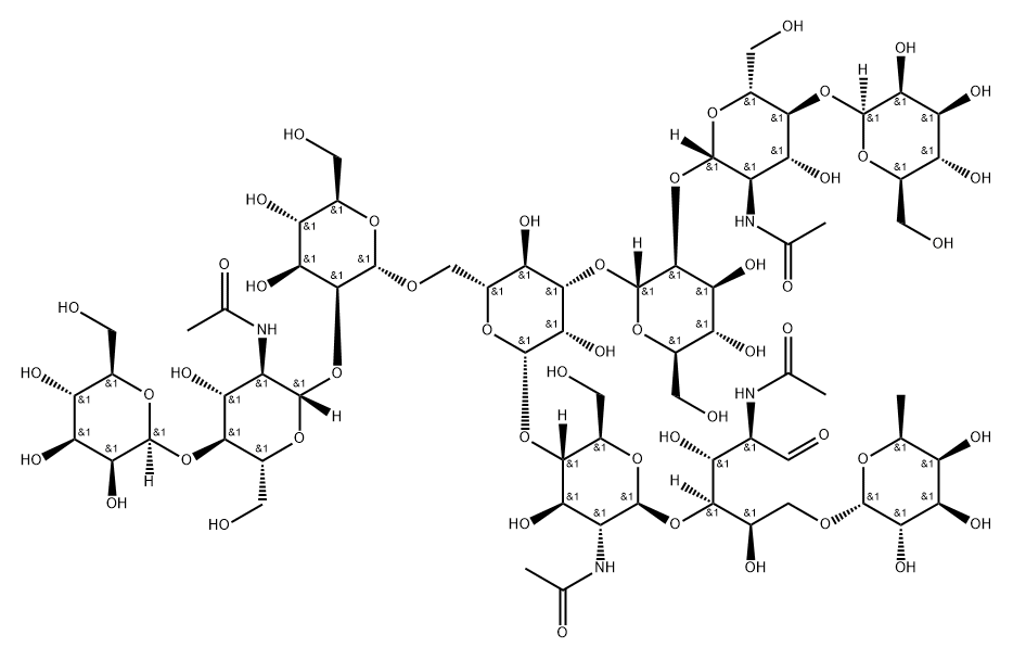 NA2F N-Glycan Structure