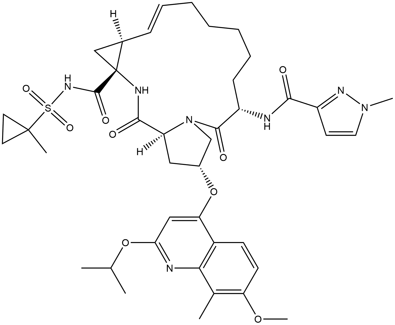 BI 1388) 化学構造式
