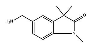 5-Aminomethyl-1,3,3-trimethyl-1,3-dihydro-indol-2-one,1310084-12-8,结构式