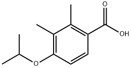 4-isopropoxy-2,3-dimethylbenzoic acid Struktur