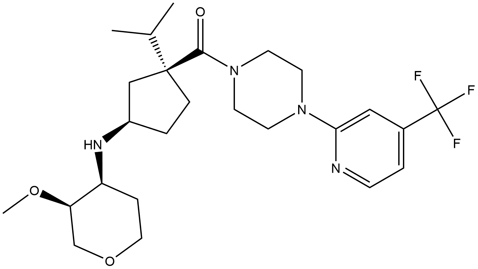 INCB10820 化学構造式