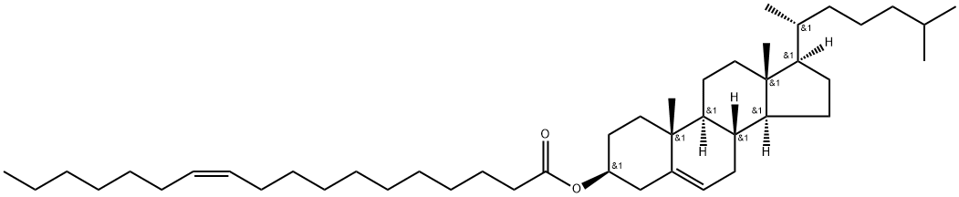 Cholest-5-en-3-ol (3β)-, 3-[(11Z)-11-octadecenoate] Structure