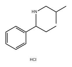 (2-methylpropyl)(1-phenylpropyl)amine hydrochloride Structure