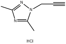 3,5-dimethyl-1-(prop-2-yn-1-yl)-1H-1,2,4-triazole hydrochloride|3,5-二甲基-1-(丙-2-炔-1-基)-1H-1,2,4-三唑盐酸盐