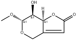 [6S-(6α,7β,7aα)]-7,7a-Dihydro-7-hydroxy-6-Methoxy-4H-furo[3,2-c]pyran-2(6H)-one Structure