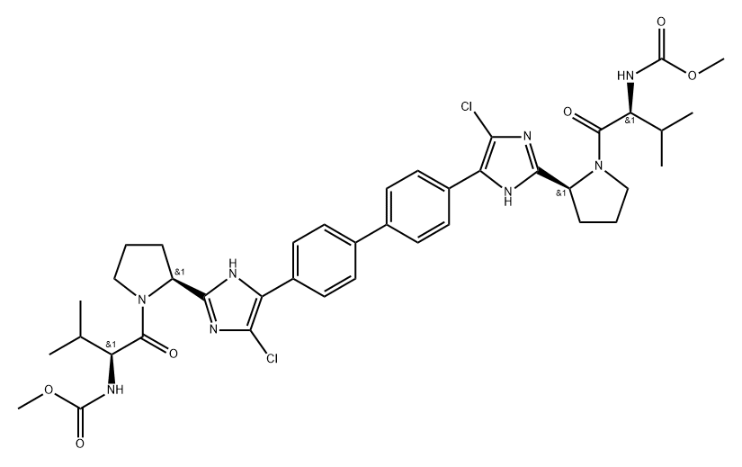 Daclatasvir Impurity 20 化学構造式