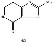 2-Amino-6,7-dihydrothiazolo[5,4-c]pyridin-4(5H)-one hydrochloride Structure