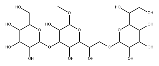 (2R,3R,4S,5S,6S)-2-[(1R)-1,2-dihydroxyethyl]-6-[(2R,3S,4S,5S,6R)-6-[(1 R)-1,2-dihydroxyethyl]-2,5-dihydroxy-2-methyl-4-[(2R,3R,4S,5R,6R)-3,4, 5-trihydroxy-6-(hydroxymethyl)oxan-2-yl]oxy-oxan-3-yl]oxy-oxane-3,4,5- triol|