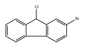2-溴-9-氯芴,131303-10-1,结构式