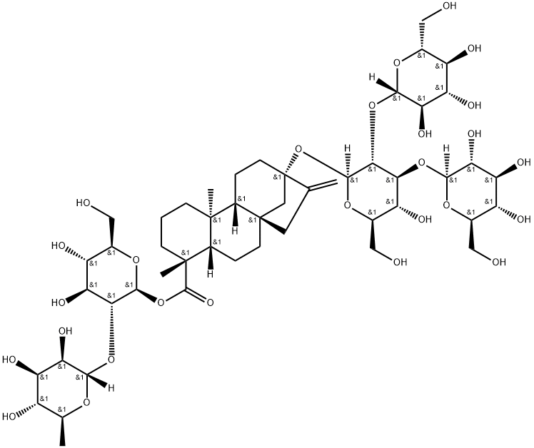 Rebaudioside J Structure